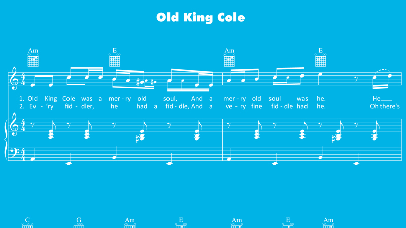 Image for Old King Cole – Sheet Music