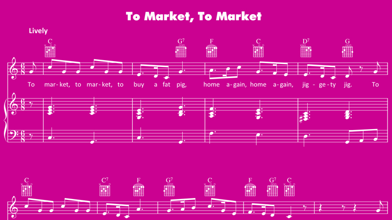 Image for To Market, To Market – Sheet Music