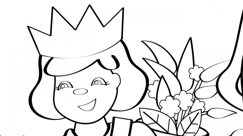 Image for Lavender’s Blue – Coloring Page