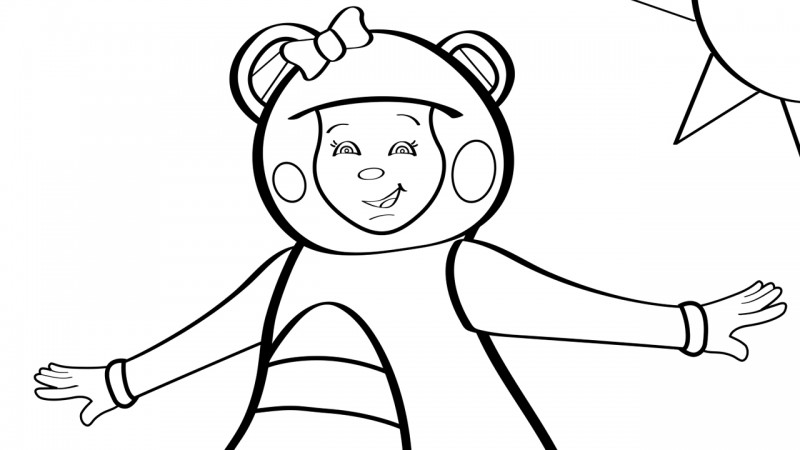 Image for Teddy Bear, Teddy Bear – Coloring Page