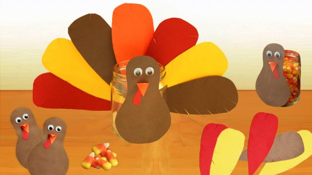 DIY Thanksgiving Turkey Craft