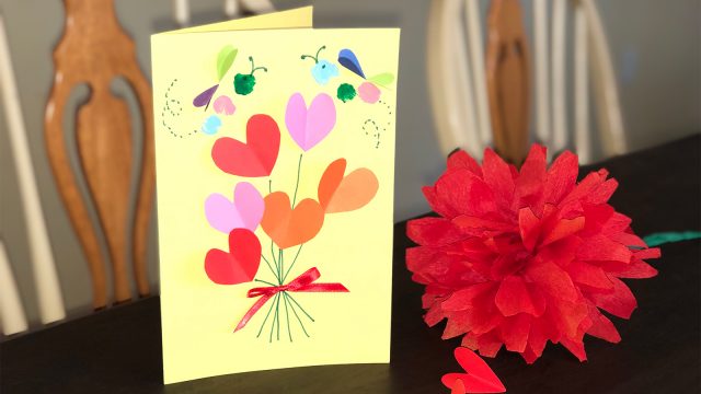 Valentine's Day card craft